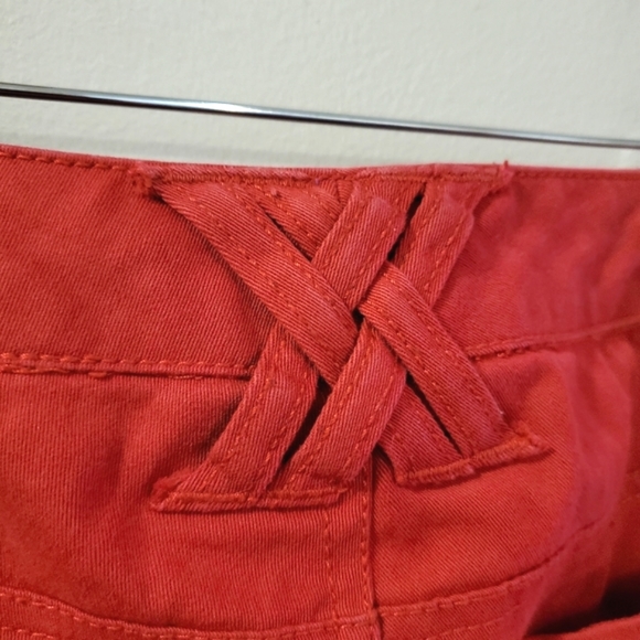 Tripp NYC - 💀 Red Low Rise Jeans - Size 29 - Picture 7 of 9